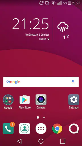 簡単な天気＆時計ウィジェット screenshot