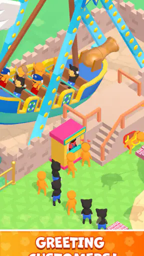 素晴らしい公園: 放置ゲーム (Awesome Park) screenshot