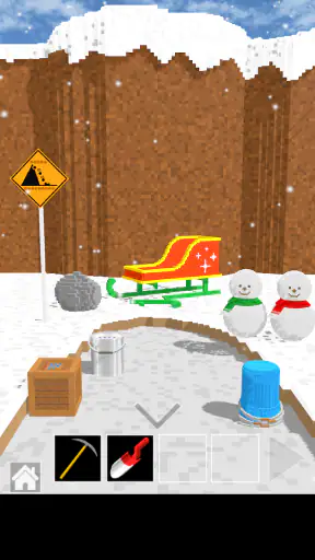 脱出ゲーム　笠地蔵とクリスマス screenshot