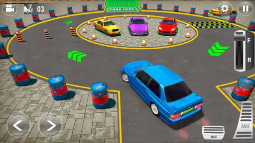 車 駐車場 ゲーム 3D: 車 ゲーム screenshot