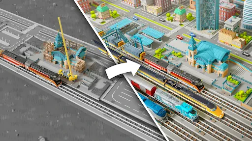 鉄道駅２: 電車ゲーム screenshot