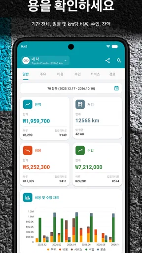 Drivvo - 차량 관리 screenshot