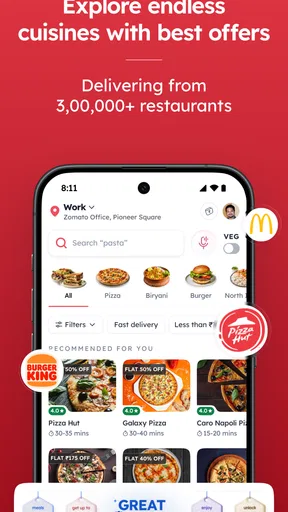 Zomato: Food Delivery & Dining screenshot