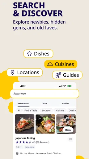Chope screenshot