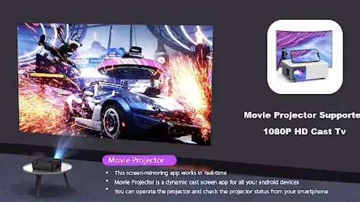 HD Movie Projector screenshot