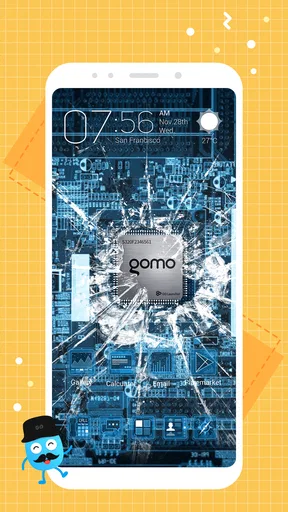 GO런처EX: 테마 및 월페이퍼 screenshot