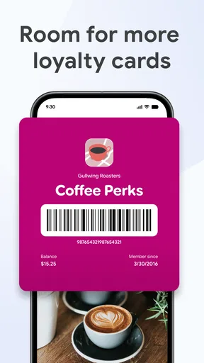 Google Wallet screenshot