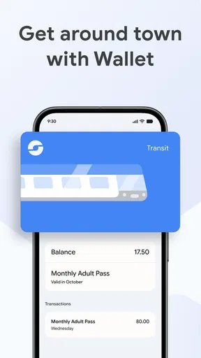 Google Wallet screenshot