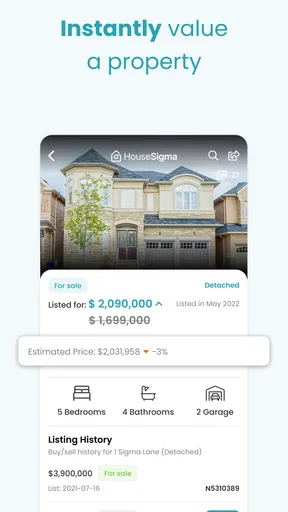 HouseSigma Canada Real Estate screenshot