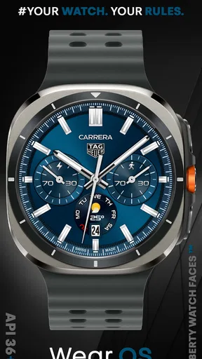 TAG HEUER CARRERA 3 Watch Face screenshot