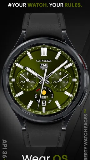 TAG HEUER CARRERA 3 Watch Face screenshot