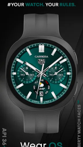 TAG HEUER CARRERA 3 Watch Face screenshot