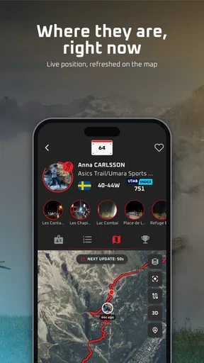 LiveTrail screenshot