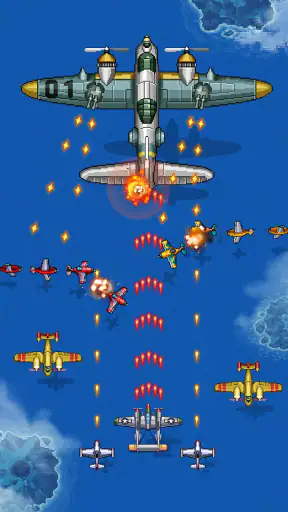 1945 공군: 클래식 비행기 게임 슈팅 아케이드 screenshot