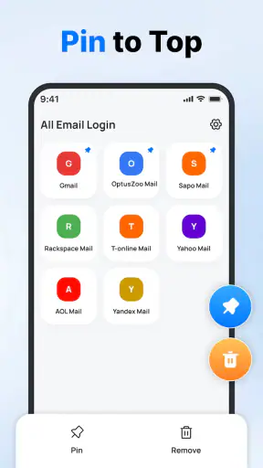 All Email Login & Home screenshot
