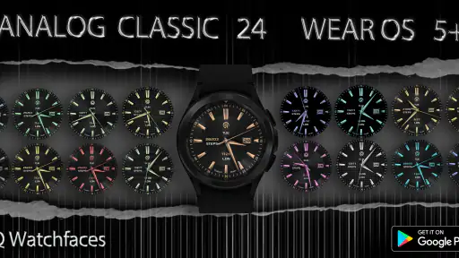 Analog Classic 24 Wear OS 5+ screenshot
