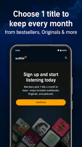 Audible - Amazon 오디오북 screenshot