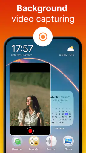 Auto Background Video Recorder screenshot