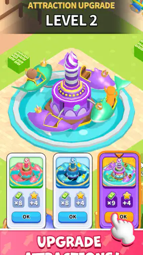 Awesome Park: Idle Game screenshot