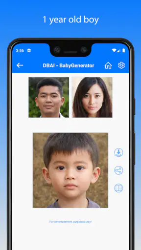 BabyGenerator - 미래의 아기 얼굴 예측 screenshot