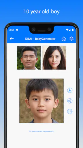 BabyGenerator - 미래의 아기 얼굴 예측 screenshot