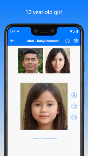BabyGenerator - 미래의 아기 얼굴 예측 screenshot
