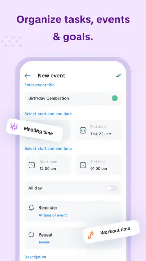 Calendar 2026 screenshot