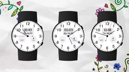 Classic Analog Watch Face screenshot