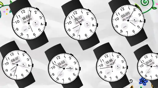 Classic Analog Watch Face screenshot