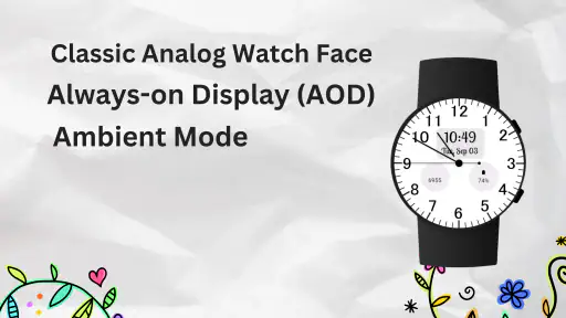 Classic Analog Watch Face screenshot