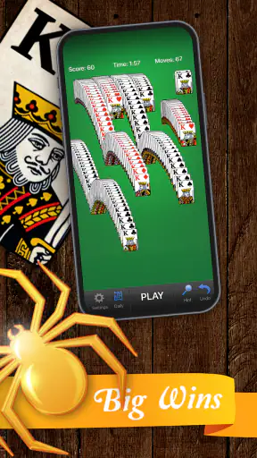 Classic Spider Solitaire Cards screenshot