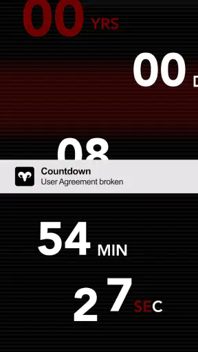 Countdown App screenshot