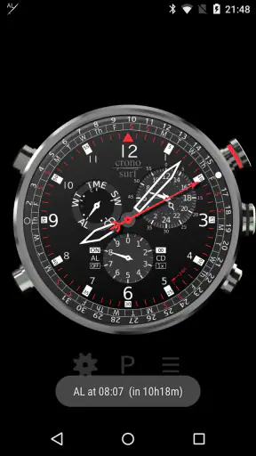 Cronosurf Wave Pro watch screenshot