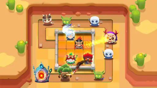 Cube Defender - 타워 디펜스 TD screenshot