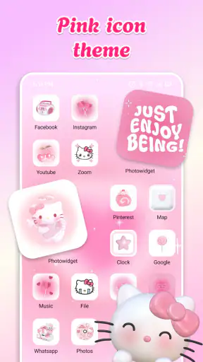 Cute Wallpaper 테마 키트 - 테마 및 위젯 screenshot