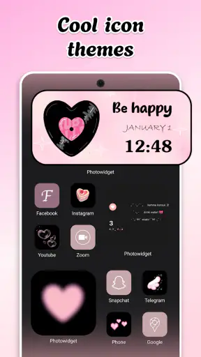 Cute Wallpaper 테마 키트 - 테마 및 위젯 screenshot