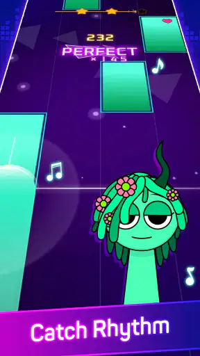 Cyber Music Rush: EDM 음악 리듬 게임 screenshot