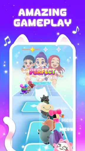 Dancing Cats 2:고양이 리듬 게임 screenshot