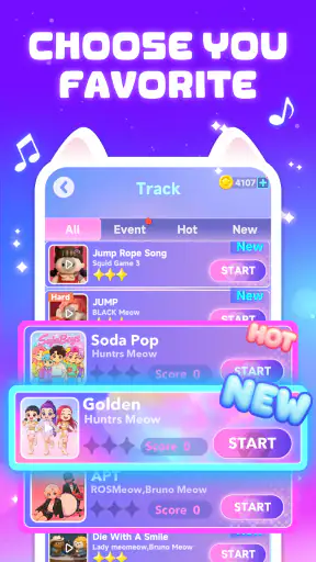 Dancing Cats 2:고양이 리듬 게임 screenshot