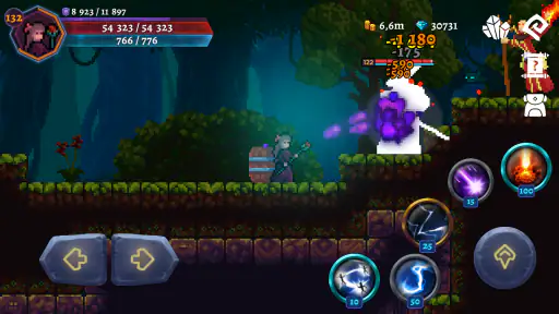 Darkrise - Pixel Action RPG screenshot