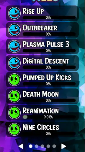 Demon Tiles Geometry Songs 2.2 screenshot