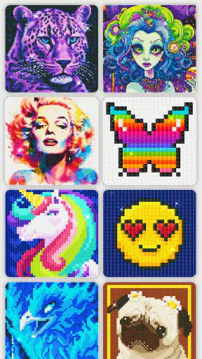 Diamond Painting: 다이아몬드 페인팅 screenshot