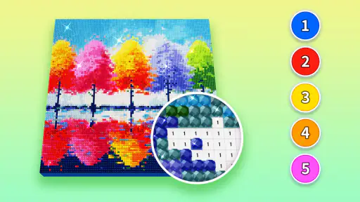 Diamond Painting: 다이아몬드 페인팅 screenshot