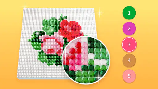 Diamond Painting: 다이아몬드 페인팅 screenshot