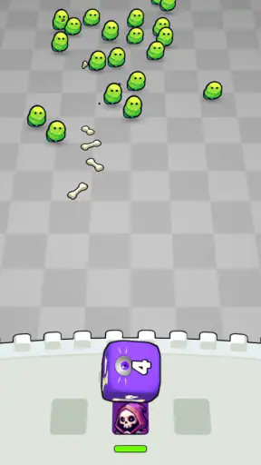 Dice vs Monsters: 타워 디펜스 로그라이크 screenshot