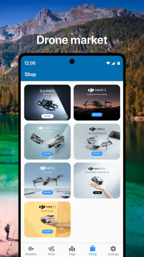 Drone App: 드론 플라이, 비행 날씨, 바람 screenshot
