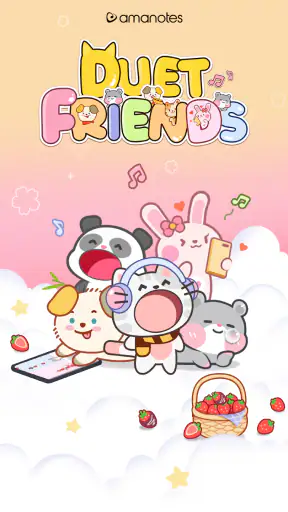 Duet Friends: 귀여운 동물 음악 게임 screenshot