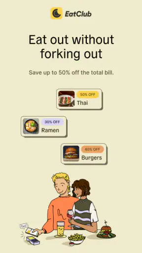 EatClub - Restaurant Offers screenshot