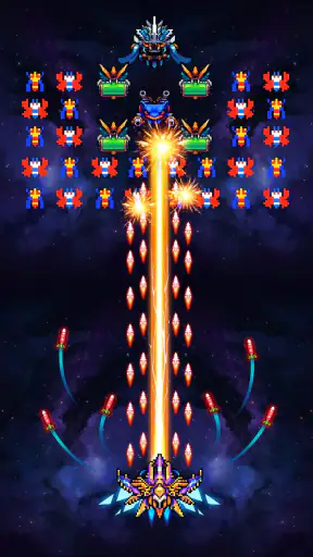 Falcon Squad: 갤럭시 어택 스페이스 슈터 screenshot