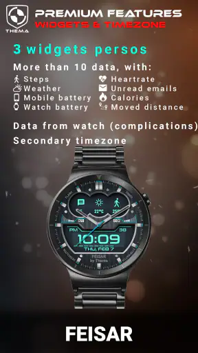 Feisar Watch Face screenshot